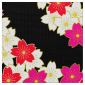 Japans Kimono-patroonweefsel Stof (Close Up)