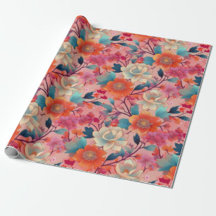Japans Kimono stof gestileerd wrap Wrapping Paper Cadeaupapier