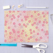 Japans KIMONO textiel, Cherry Blossom Pattern Tissuepapier (Craft)