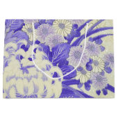 Japans KIMONO textiel, chrysanthemum Groot Cadeauzakje (Voorkant)
