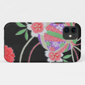 Japans KIMONO textiel, flessenpatroon Case-Mate iPhone Case (Achterkant (horizontaal))