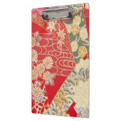 Japans KIMONO textiel, flessenpatroon Klembord (Links)