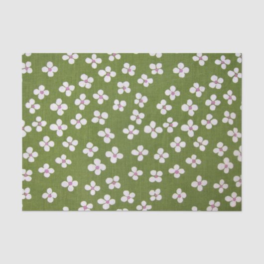 Japans KIMONO textiel, flessenpatroon Tissuepapier (Voorkant)