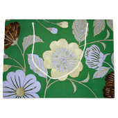 Japans KIMONO textiel, Floral Pattern Groot Cadeauzakje (Voorkant)