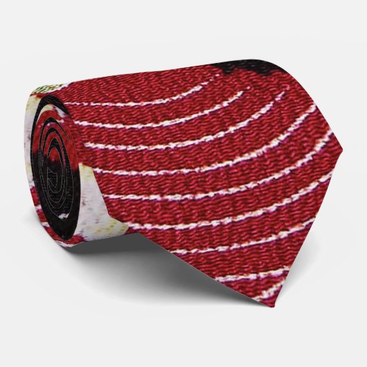 Japans KIMONO textiel, Floral Pattern Stropdas (Opgerold)