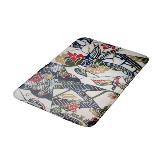  Japans Kimono Textile (Bingata) Badmat (Gekanteld)