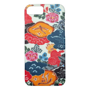  Japans Kimono Textile (Bingata) Case-Mate iPhone Case