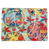  Japans Kimono Textile (Bingata) Groot Cadeauzakje (Achterkant)