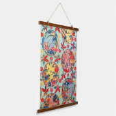  Japans Kimono Textile (Bingata) Hangend Wandkleed (Gebogen)