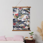  Japans Kimono Textile (Bingata) Hangend Wandkleed (Slaapkamer)