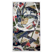  Japans Kimono Textile (Bingata) Klein Cadeauzakje (Achterkant)