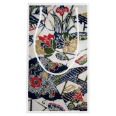  Japans Kimono Textile (Bingata) Klein Cadeauzakje (Voorkant)