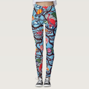  Japans Kimono Textile (Bingata) Leggings