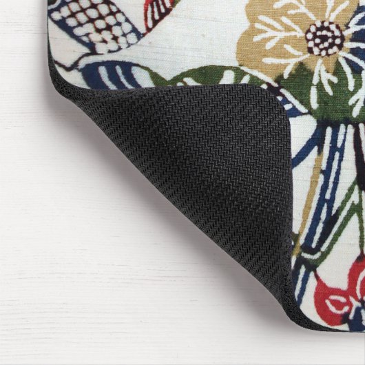  Japans Kimono Textile (Bingata) Muismat (Hoek)