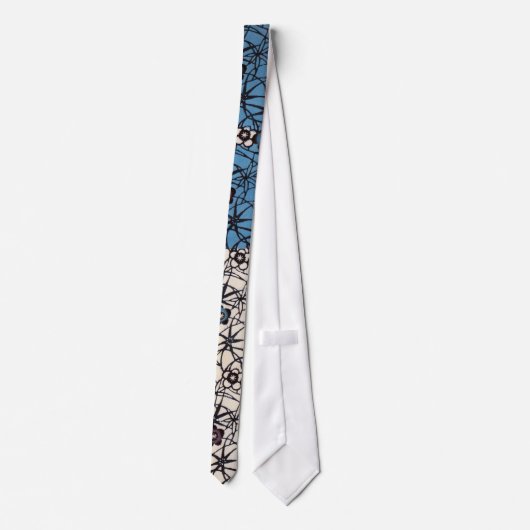  Japans Kimono Textile (Bingata) Stropdas (Achterkant)