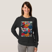 Japans Kimono Textile (Bingata) T-shirt (Voorkant volledig)