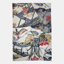 Japans Kimono Textile (Bingata) Theedoek