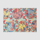 Japans Kimono Textile (Bingata) Tissuepapier (Voorkant)