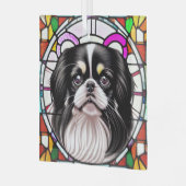 Japans kin "Glas in lood" Glas Ornament (Voorkant links)