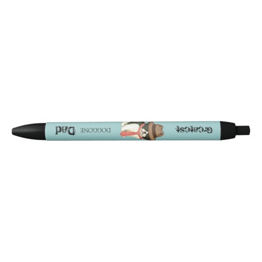 Japans kind zwarte inkt pen (Voorkant)
