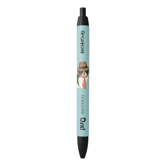 Japans kind zwarte inkt pen (Voorkant Verticaal)