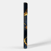 Japans Kintsugi Donkerblauw Case-Mate iPhone Case (Achterkant / Rechts)