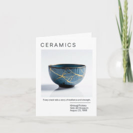 Japans Kintsugi Pottery Kaart