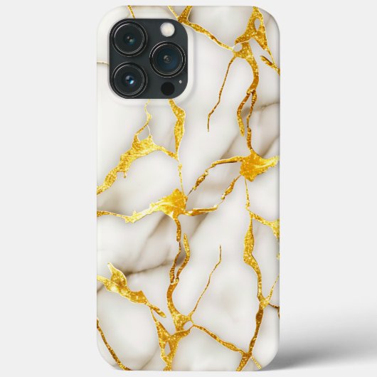 Japans Kintsugi Wit Goud Case-Mate iPhone Case (Achterkant)