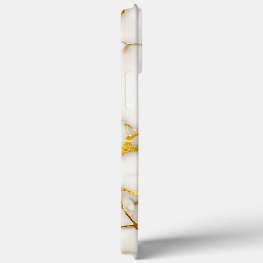 Japans Kintsugi Wit Goud Case-Mate iPhone Case (Achterkant / Rechts)