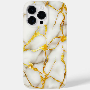 Japans Kintsugi Wit Goud Case-Mate iPhone 14 Pro Max Hoesje