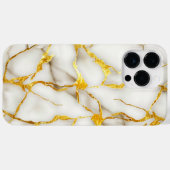 Japans Kintsugi Wit Goud Case-Mate iPhone Case (Achterkant (horizontaal))