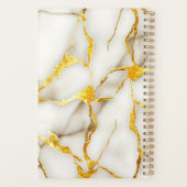 Japans Kintsugi Wit Goud Planner (Achterkant)