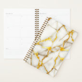Japans Kintsugi Wit Goud Planner (Display)