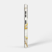 Japans Kintsugi Wit Goud Samsung Galaxy Hoesje (Rechterkant)