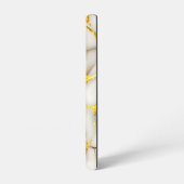 Japans Kintsugi Wit Goud Samsung Galaxy Hoesje (Linkerkant)
