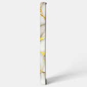 Japans Kintsugi Wit Goud Samsung Galaxy Hoesje (Linkerkant)