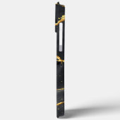 Japans Kintsugi Zwart & Goud Case-Mate iPhone Case (Achterkant / Links)