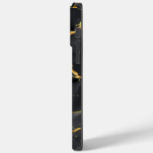 Japans Kintsugi Zwart & Goud Case-Mate iPhone Case (Achterkant / Links)