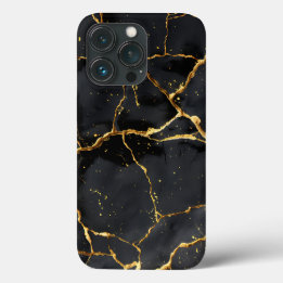 Japans Kintsugi Zwart & Goud Case-Mate iPhone Case