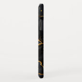 Japans Kintsugi Zwart & Goud Case-Mate iPhone Case (Achterkant/rechts)