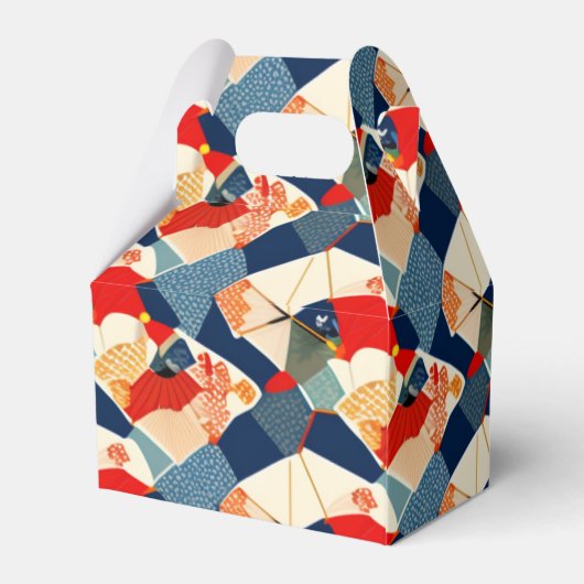 Japans kleurrijke cadeaudoos voor design | Geperso Bedankdoosjes (Achterkant)