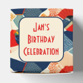 Japans kleurrijke cadeaudoos voor design | Persona Bedankdoosjes (Bovenkant)