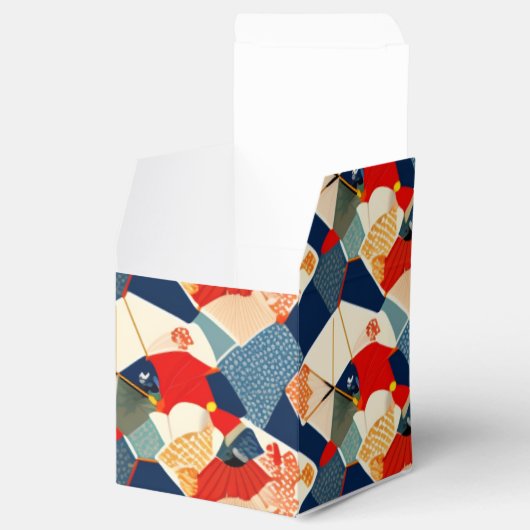 Japans kleurrijke cadeaudoos voor design | Persona Bedankdoosjes (Geopend)