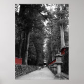 Japans klooster poster (Voorkant)