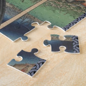 Japans Koi Fish Festival Flag Antiek Legpuzzel (Zijkant)