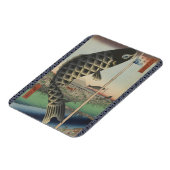 Japans Koi Fish Festival Flag Antiek Magneet (Linkerzijde)