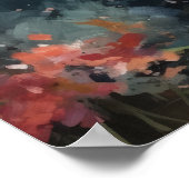 Japans Koi Fish Pond Art Print Poster (Hoek)