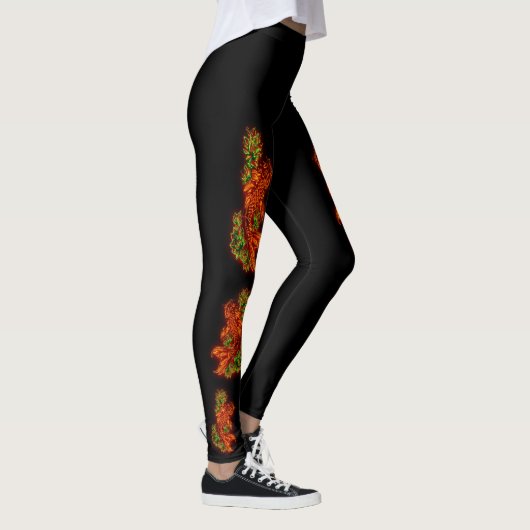 Japans Koi Leggings (Rechts)