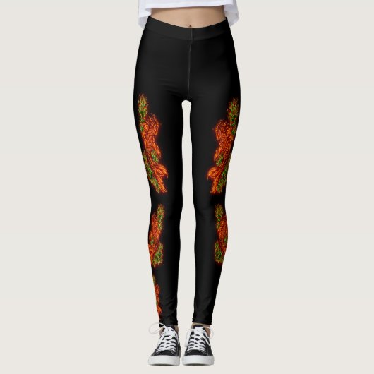 Japans Koi Leggings (Voorkant)