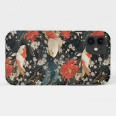 Japans Koi Vis Naadloos Patroon Case-Mate iPhone Case (Achterkant (horizontaal))